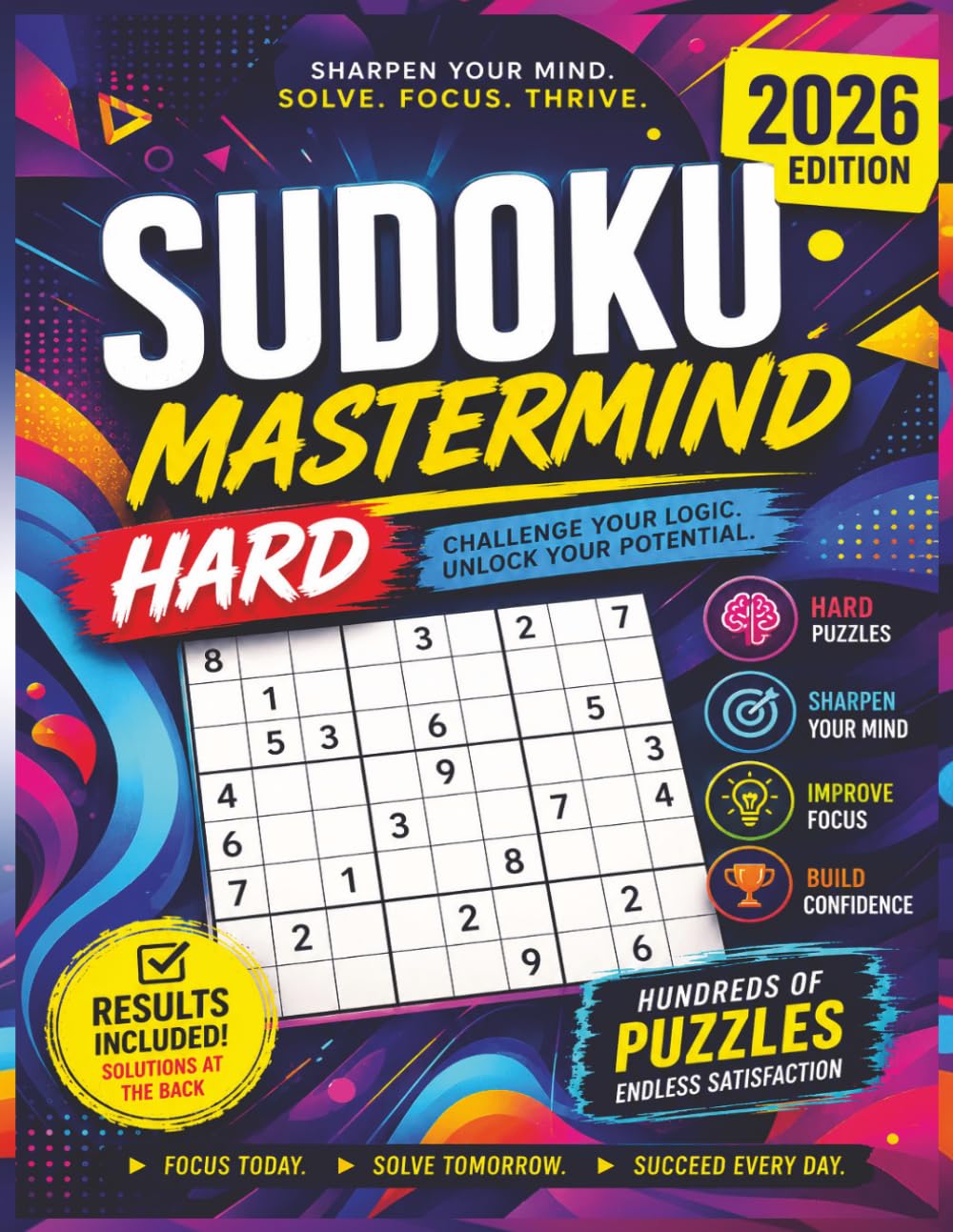 Sudoku Nexus: Expert Level: 65 hard puzzles with solutions after each — sharpen logic, focus, and speed