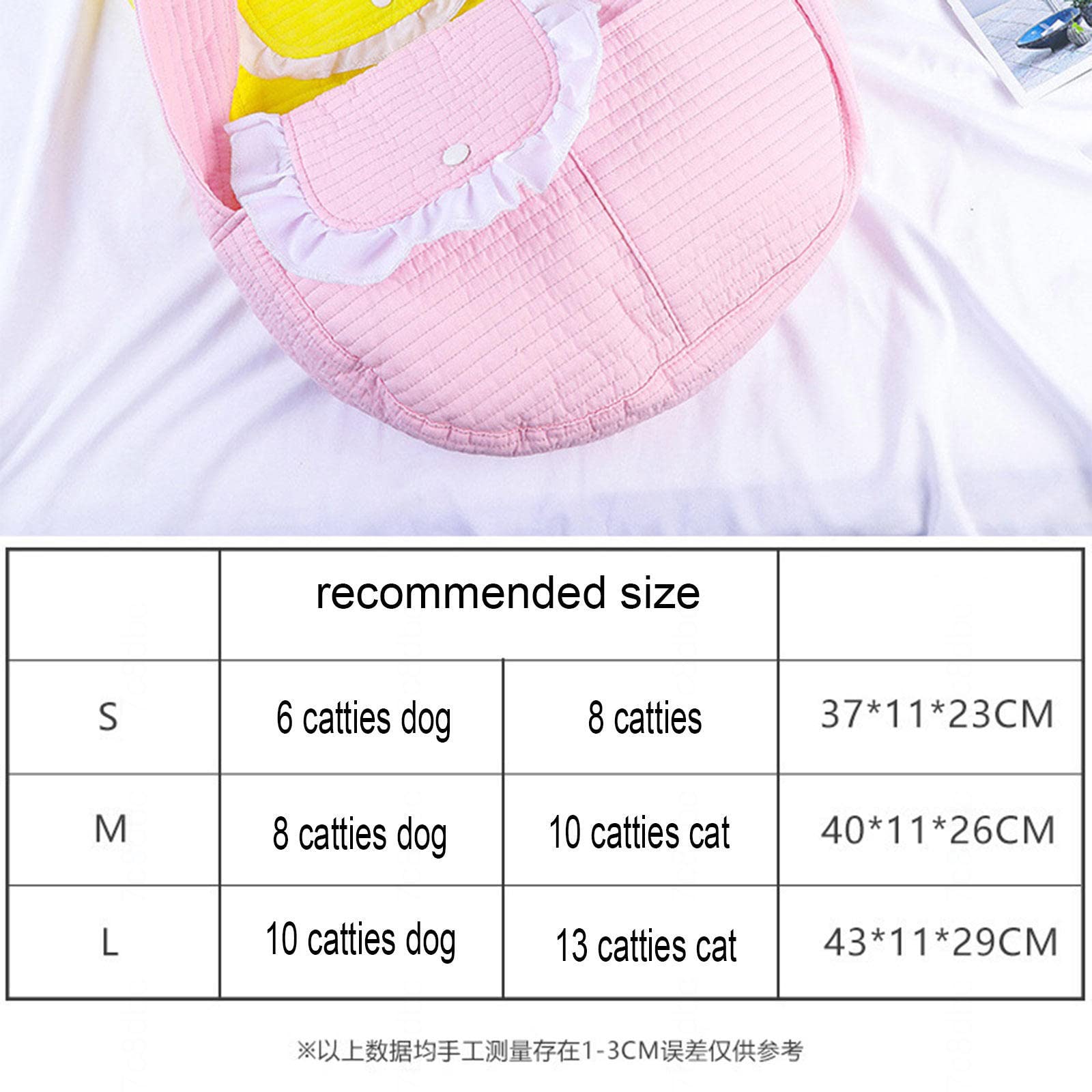 Bolsa de Transporte para Mascotas - Bolsa de Viaje para Perros y gatos, Bolsa Tipo Bandolera para gatos, Bolsa de Transporte para Perros, cómodas Bolsas de Hombro de Malla Suave y Transpirable