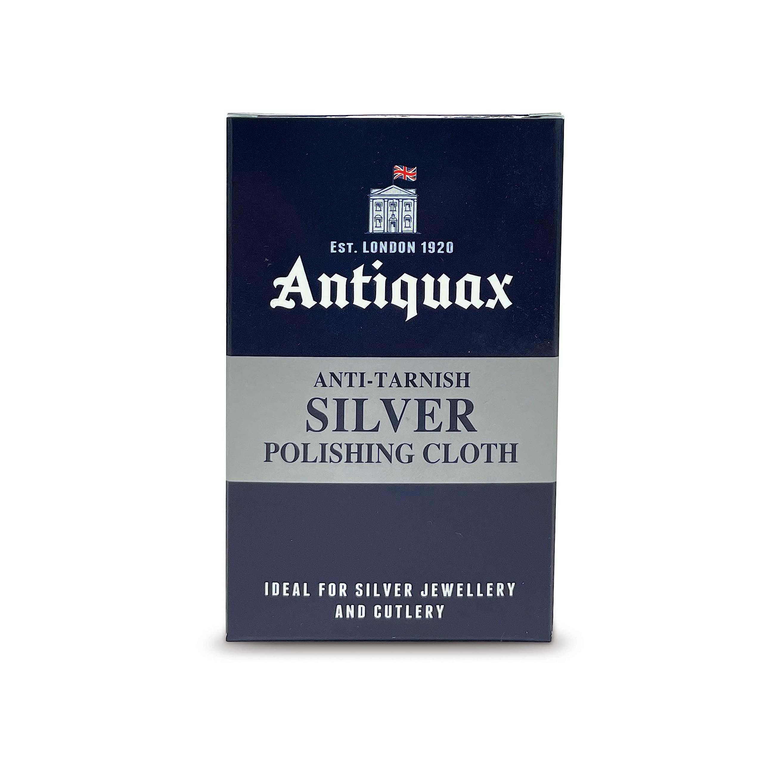 Antiquax Blue Anti-Tarnish Silver Polishing Cloth