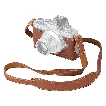 ニコンZfc ＋28mmf2.8 ＋皮ストラップ＋グリップ (充電器無) Amazon | SmallRigレザーハーフケースニコンZfc用ショルダー