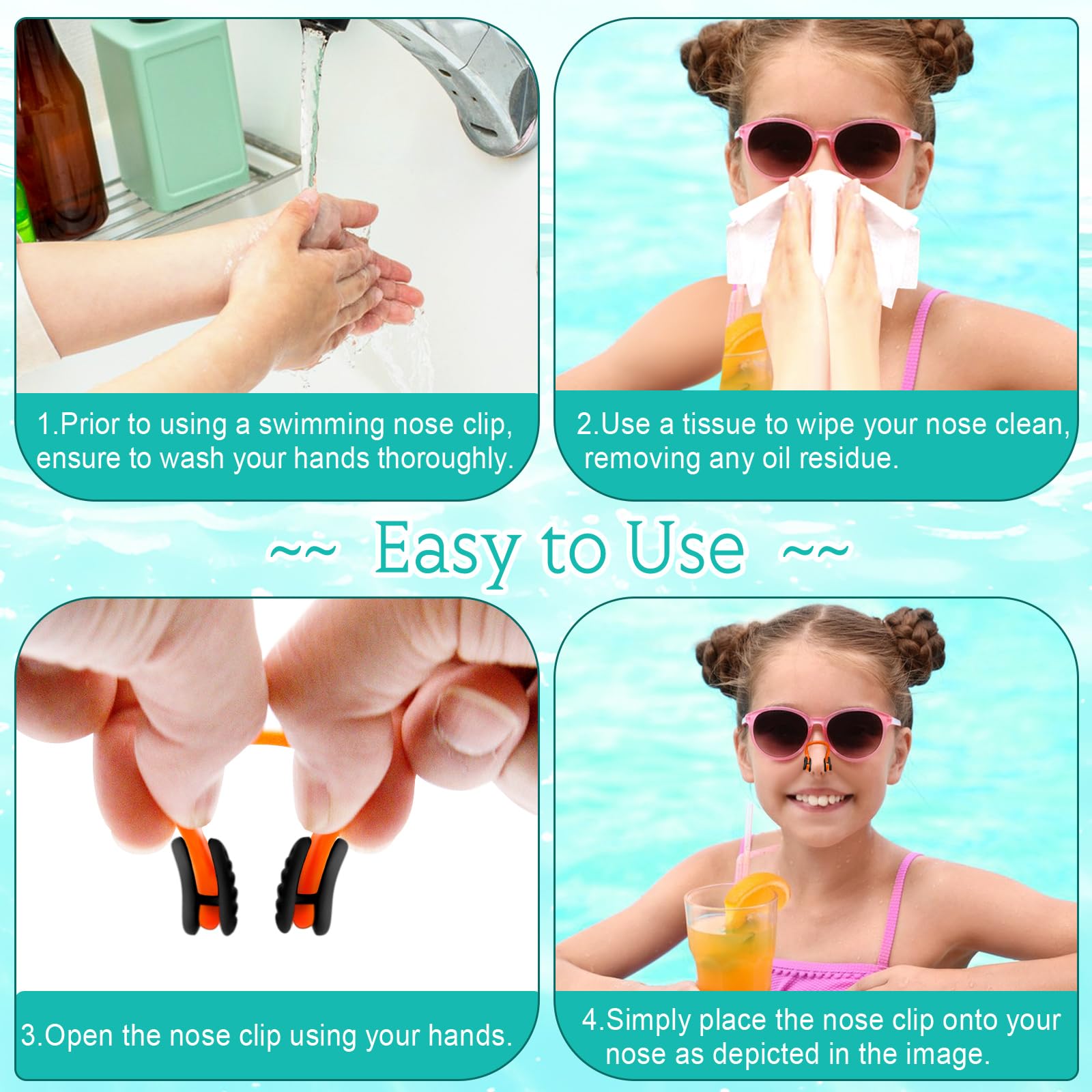 Bouchons Façonnables Confort 12 Bouchons D'oreilles En Silicone Malléable - Pour Natation, Surf
