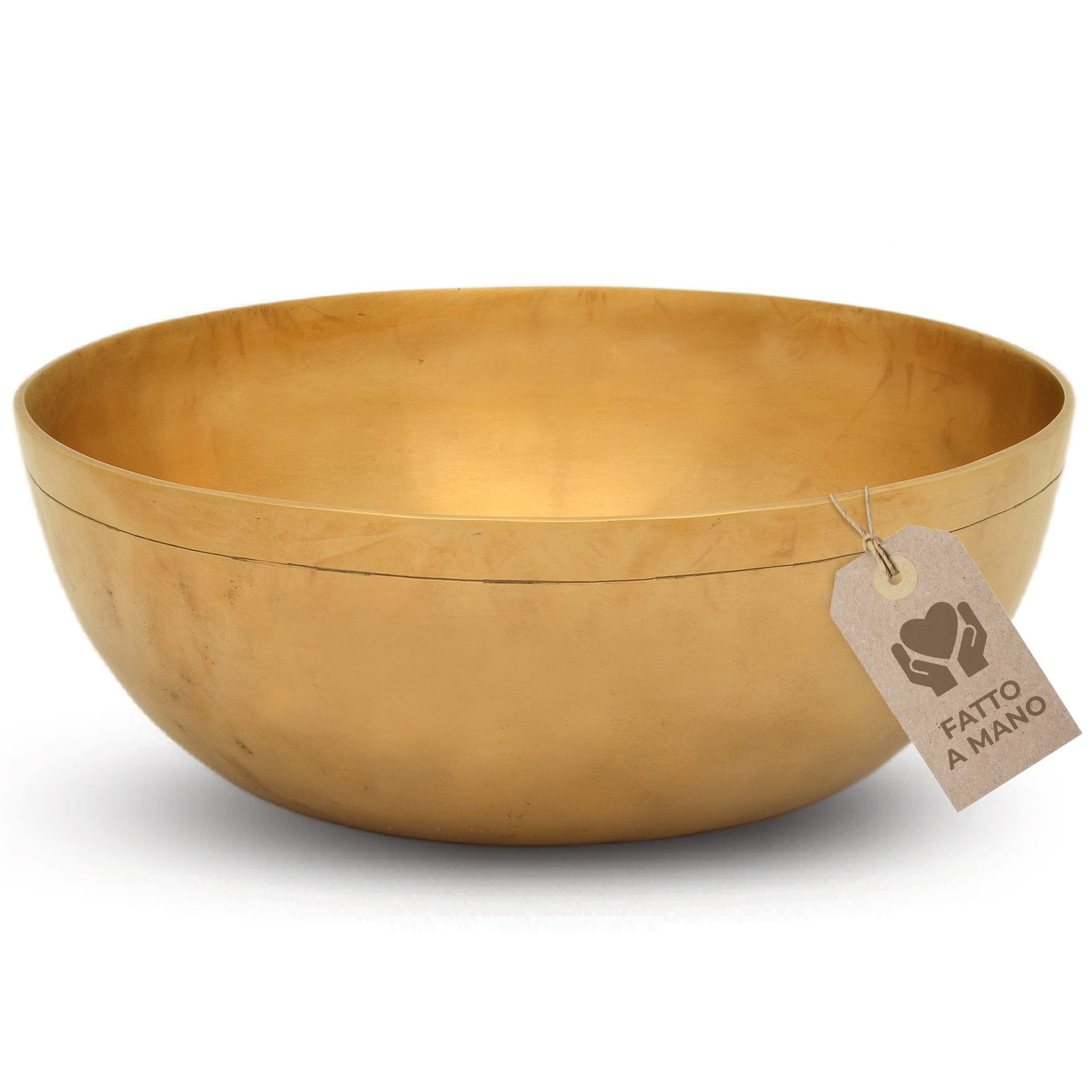 MASSAGE-EXPERT Campana Tibetana Universale, Ø 21,5 cm, 950 gr - Ampio spettro sonoro per un efficace massaggio sonoro e musicoterapia in tutto il corpo, Qualità eccezionale