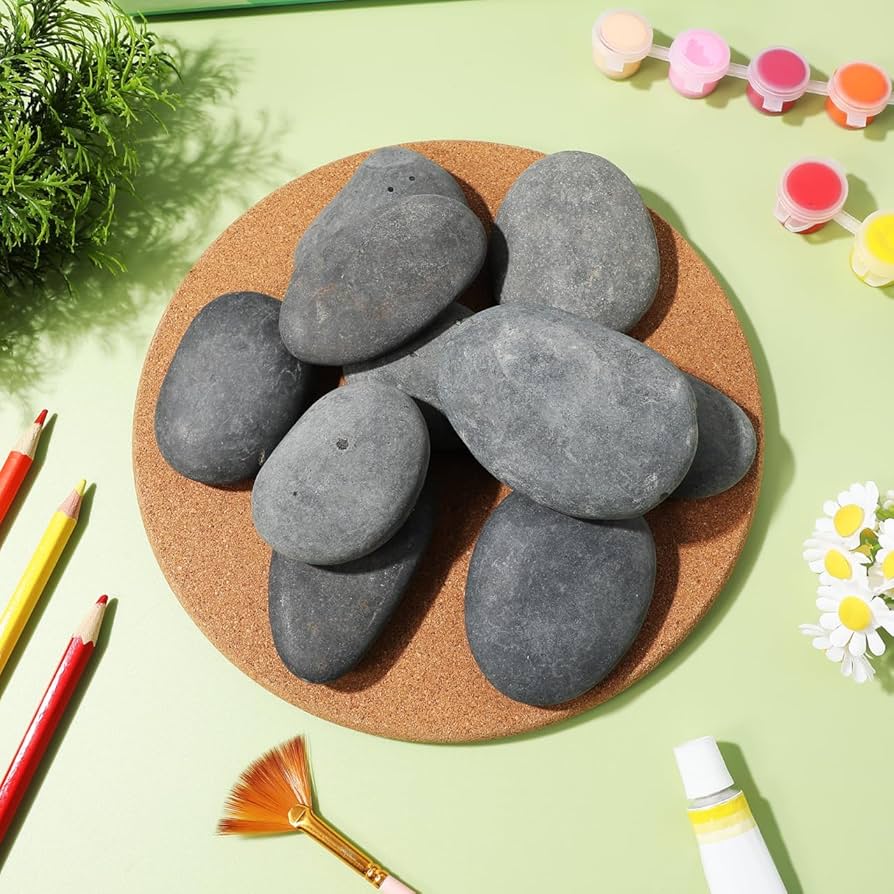 丸い石 Amazon.co.jp: Toyvian 丸石 小石 魚 川 岩 平らな石 丸い石 ペイント