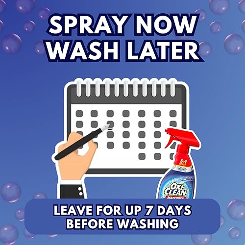 Miniatura 6 de OxiClean - Removedor de manchas Max Force - 12 onzas líquidas (paquete de 4) - removedor de manchas en aerosol, spray y lavado de manchas de