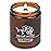 Hemlock Park Crackling Wood Wick Candle Handcrafted with Natural Coconut Wax (Standard 8 oz, Sea Salt Orchid)