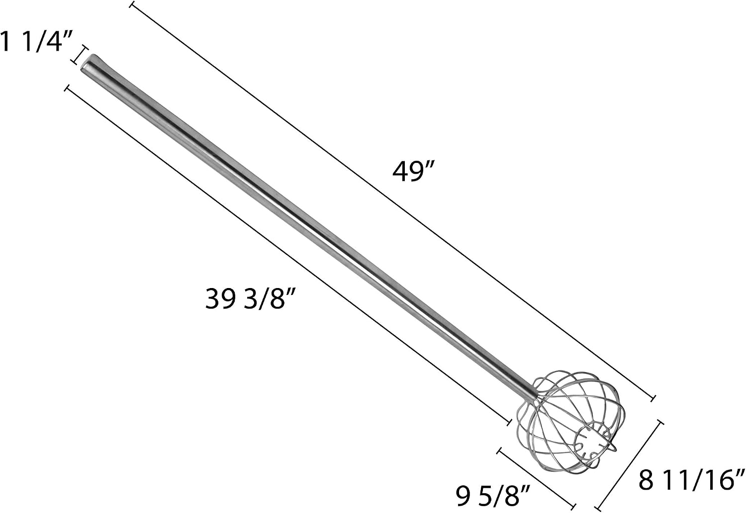 Thunder Group Kettle Whip, 48-Inch