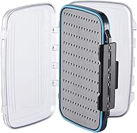 Vista 7 de Gonex Cajas de pesca con mosca para cajas de jig de pesca con mosca de dos caras, caja de pesca con mosca impermeable y ligera, tapa transparente