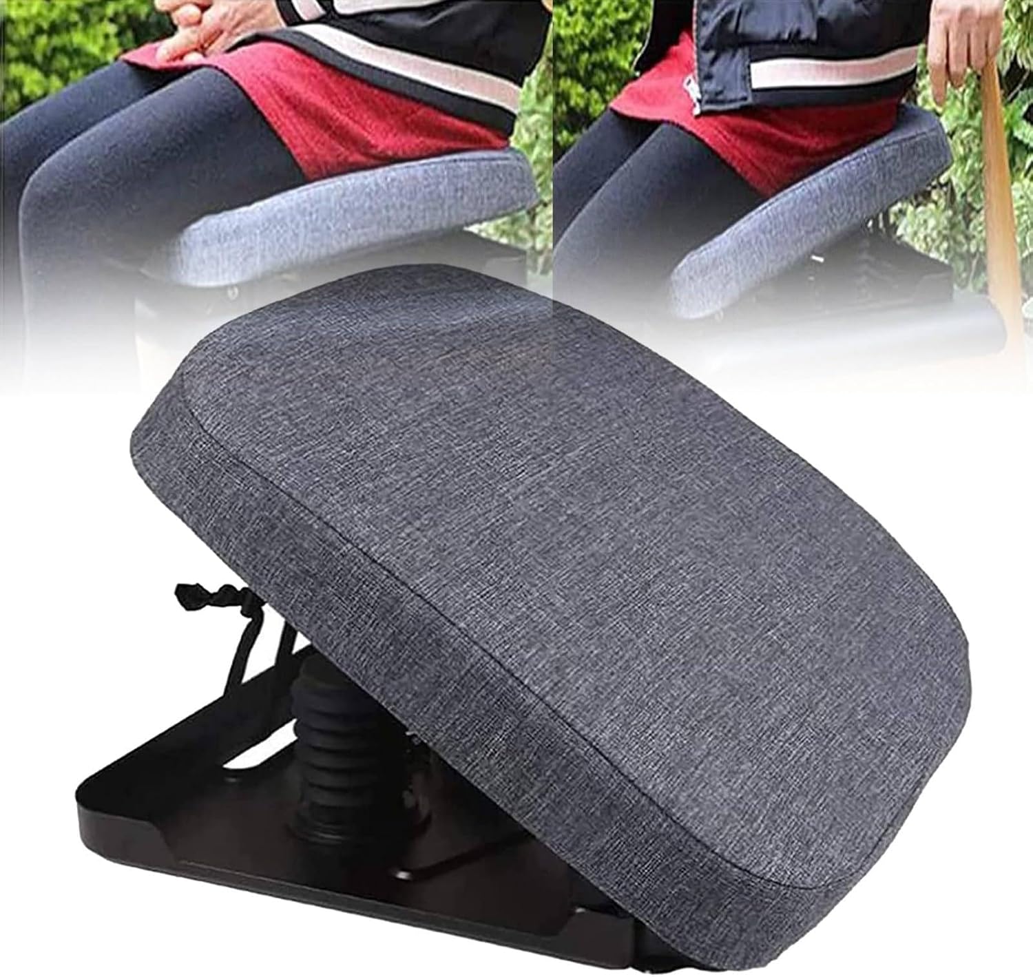 Portable Lifting Seat,Chair Lift Assist for Elderly,Chair Lift Seat Assist Cushion,Seat Assist Lifting Cushion Chair,for Elderly and Handicap,Or Disabled,Support Up to 150kg