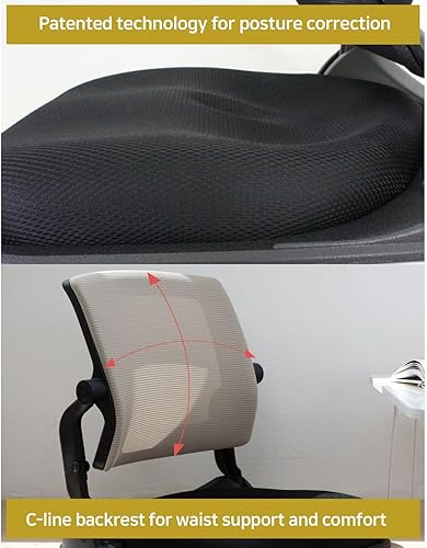 Miniatura 9 de Silla de Piso Patentada con Soporte para la Espalda - Silla de Piso Ortopédica Plegable para AdultosNiños - Asiento Japonés sin Patas para