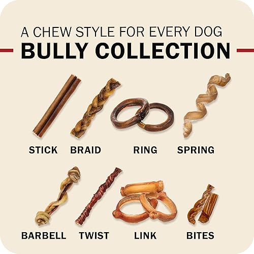 Miniatura 10 de Redbarn Pet Products Naturals 200005 Bully Springs Pet Chew Treat 25 Case, sin olor, talla única