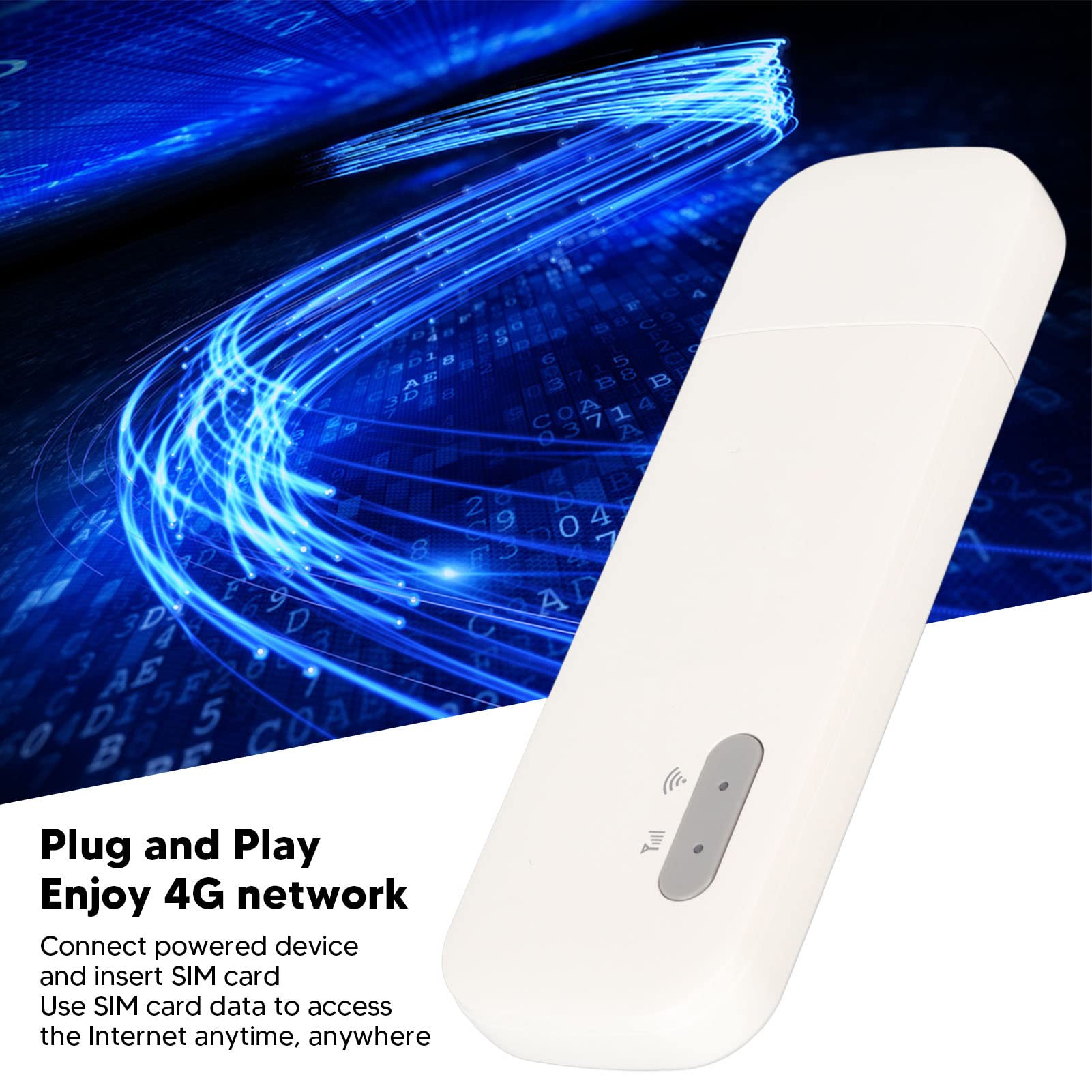 4G USB WiFi Dongle Router portatile Multi Device Dispositivo Condividendo Hotspot Internet ad alta velocità stabile ad alta velocità per viaggiare in ufficio domestico