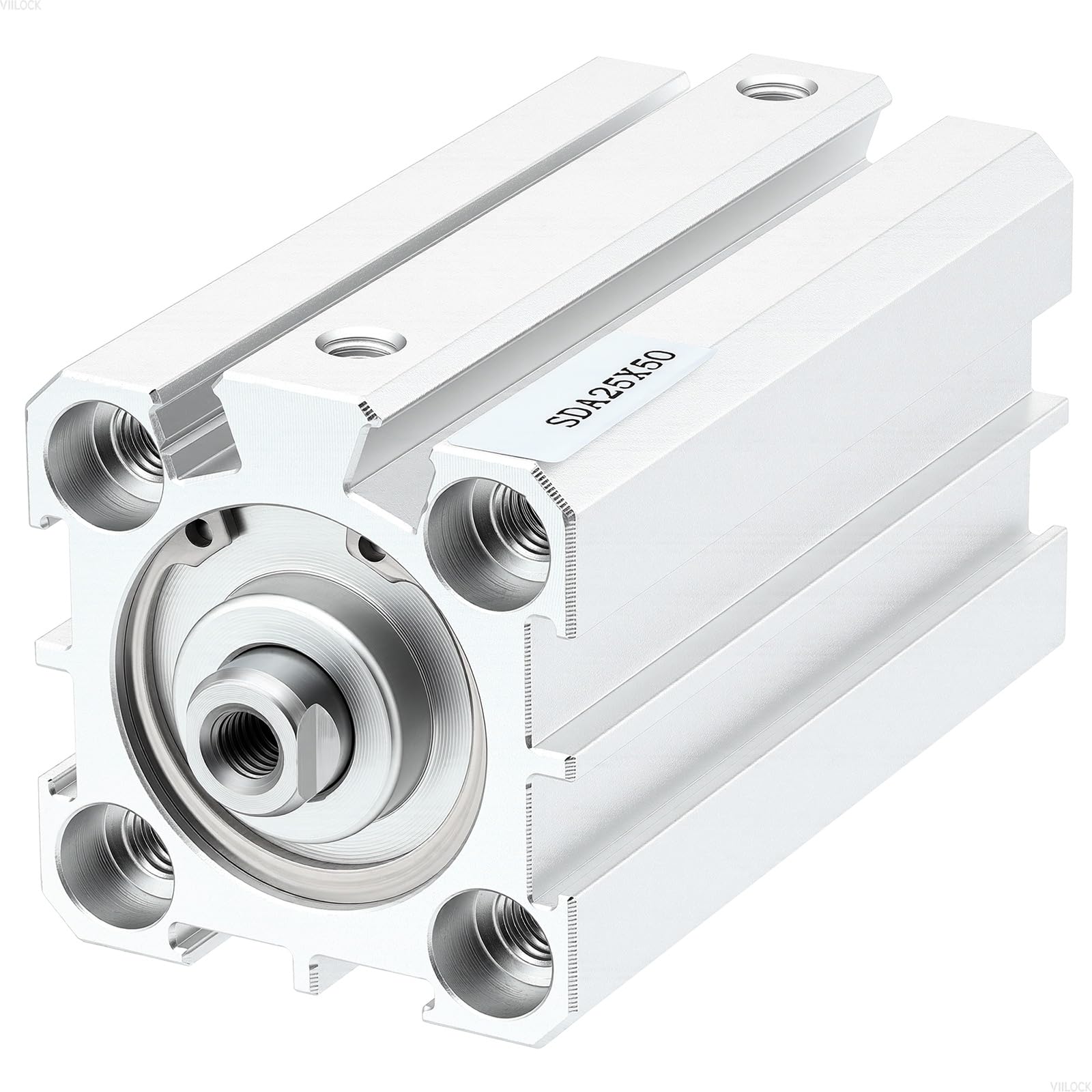SDA40x25 Thin Air Cylinder 40mm Bore 25mm Stroke Double Acting — Amazon image 5