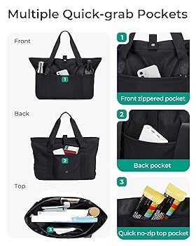 Amazon.com | BAGSMART Tote Bag for Women, Foldable Tote Bag