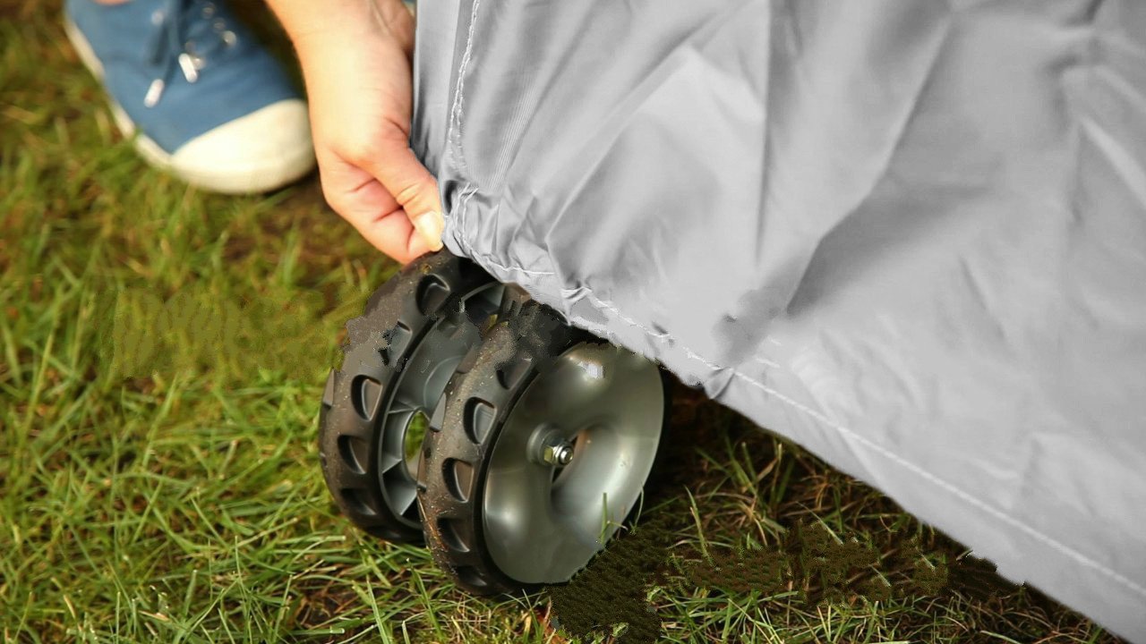 Mitef Indoor/Outdoor Table Tennis Table Cover - Weatherproof and Dust-Proof Ping Pong Table Cover(61