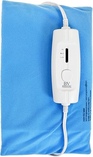 Almohadilla térmica con tres ajustes de calor sin apagado automático/12" X 24"