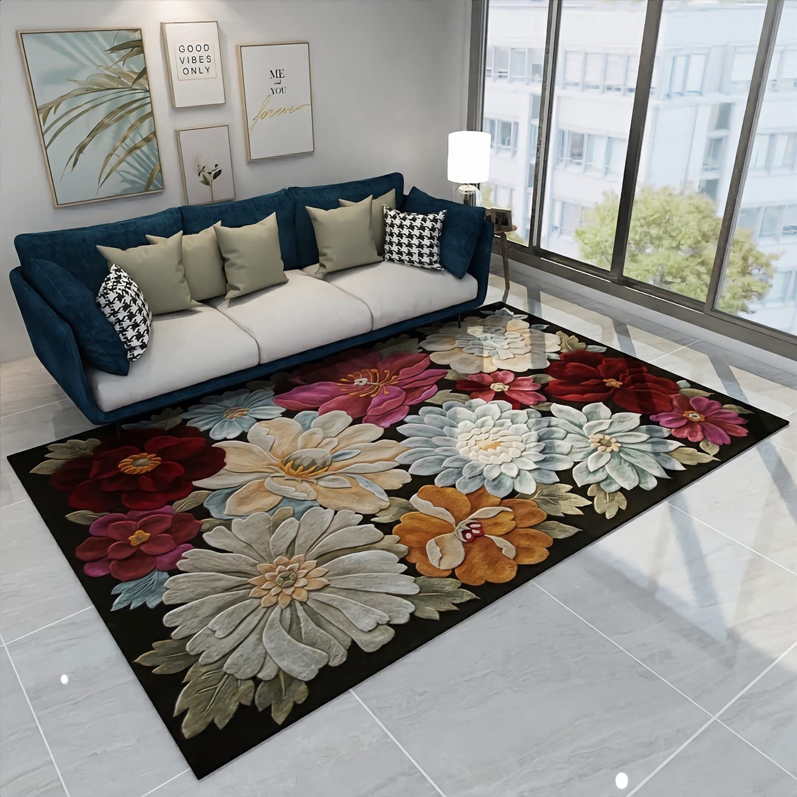 Tapis chambre bébé fille pour salon moderne et grand