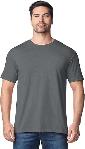 Gildan Adult Softstyle Cotton T-Shirt, Style G64000, Multipack, Charcoal (72-pac