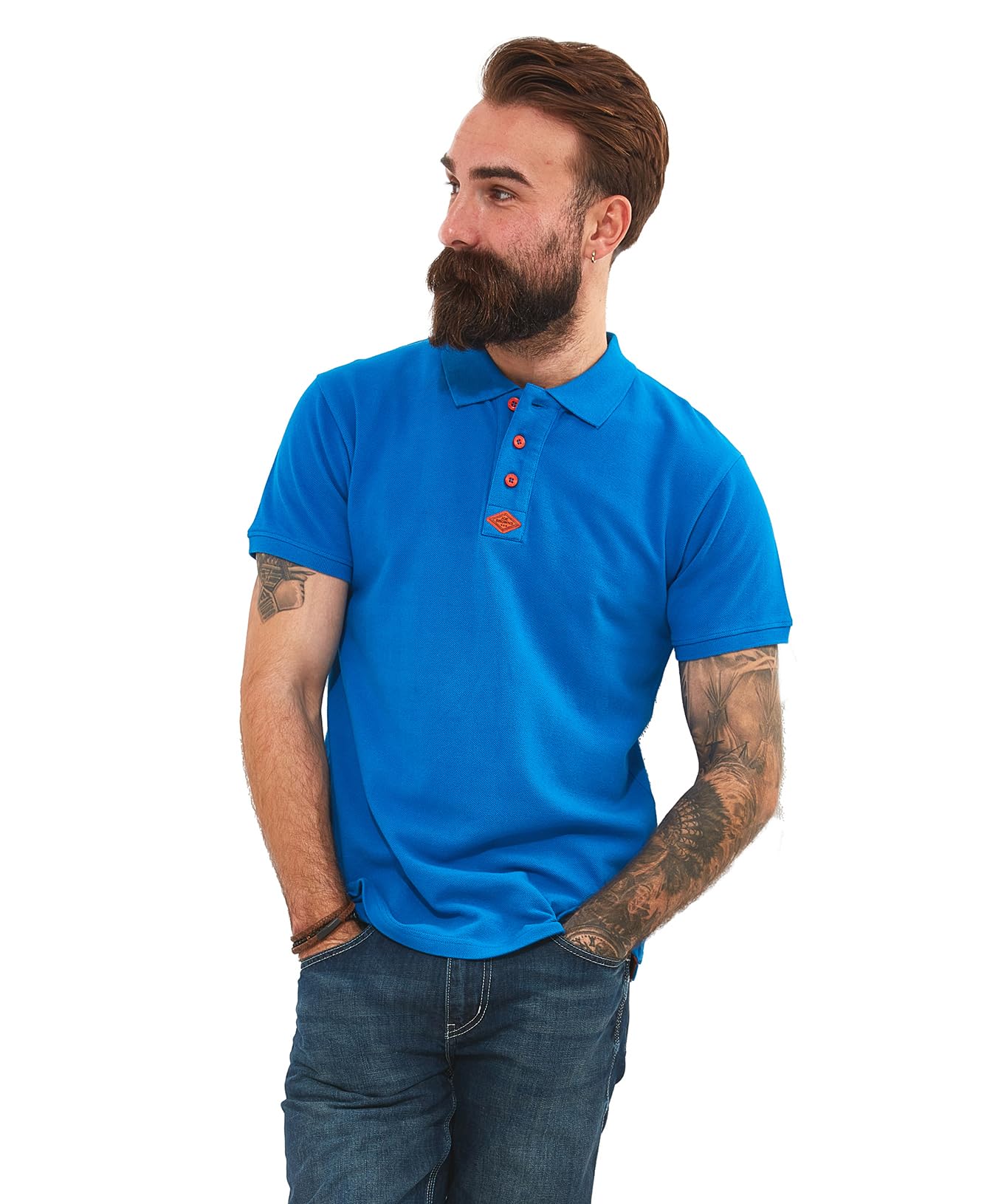 Joe BrownsMen's Classic Short Sleeve Cotton Polo Shirt