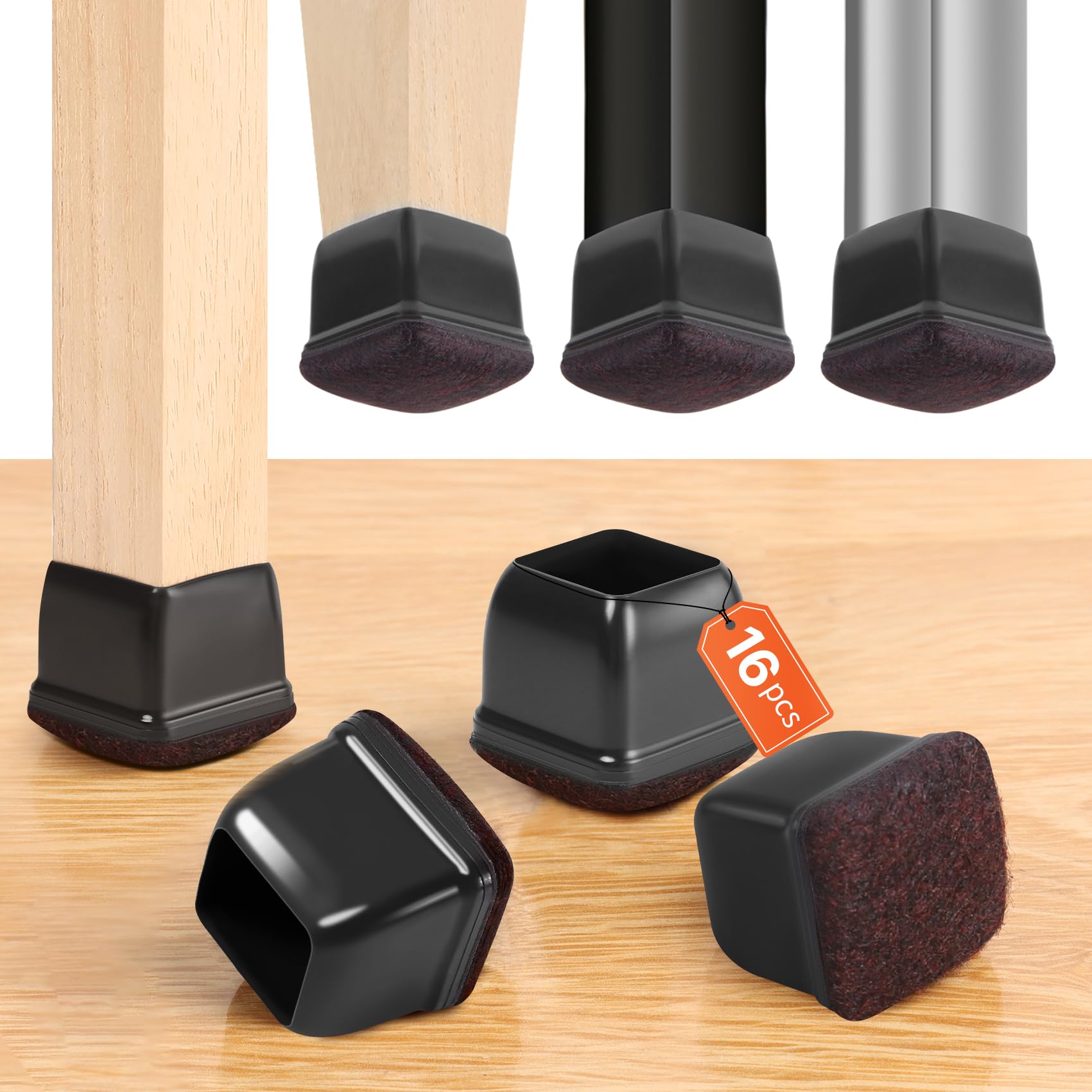Protectores para patas de silla ideales para evitar que los muebles rayen tu suelo de madera