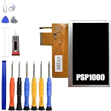 LCD Display Compatible with Sony PlayStation Portable PSP1000 Screen Touch Digitizer Assembly LCD Display with Repair kit