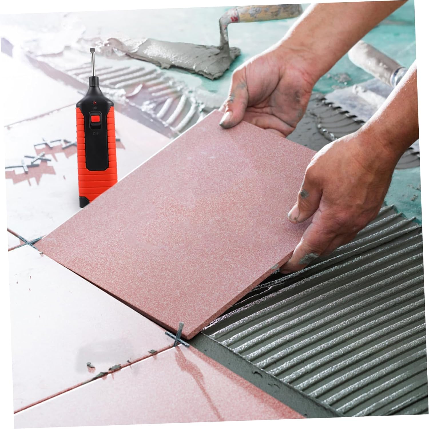 Ceramic Tile Repair Kit Wax Blocks for Easy Scratch Damage Repair Compact Tool Set for Laminate Floors Furniture Cabinets More