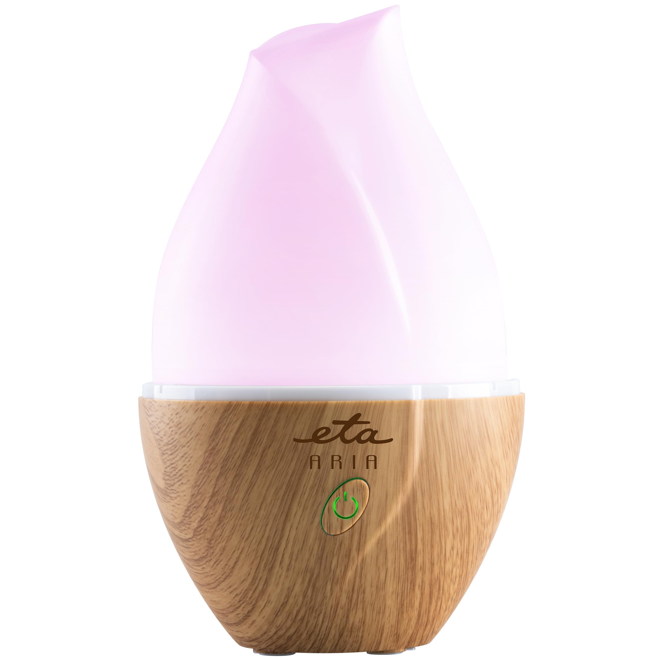ETA Aria - Difusor de aroma con tecnología ultrasónica, depósito de agua de 600 ml, tiempo de funcionamiento 8 horas