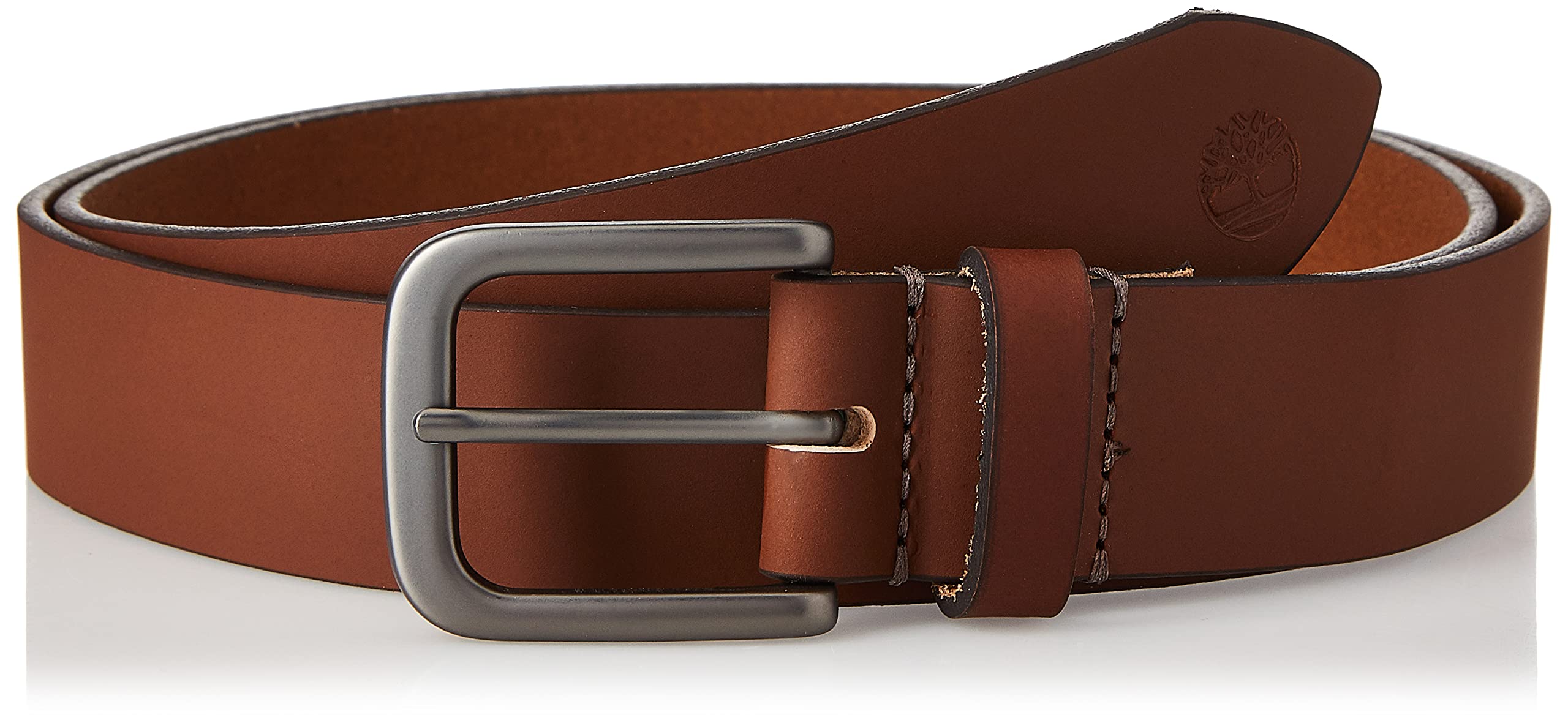 Timberland Men's 35mm Classic Jean Belt, Brown, 36 US