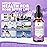 Magnesium Complex Liquid Drops, Magnesium Glycinate with Oxide, Taurate and Citrate, Calm Magnesium for Bone, Heart, Muscle, Sleep & Digestion, High Absorption, Pineapple Flavor, 2 Fl Oz