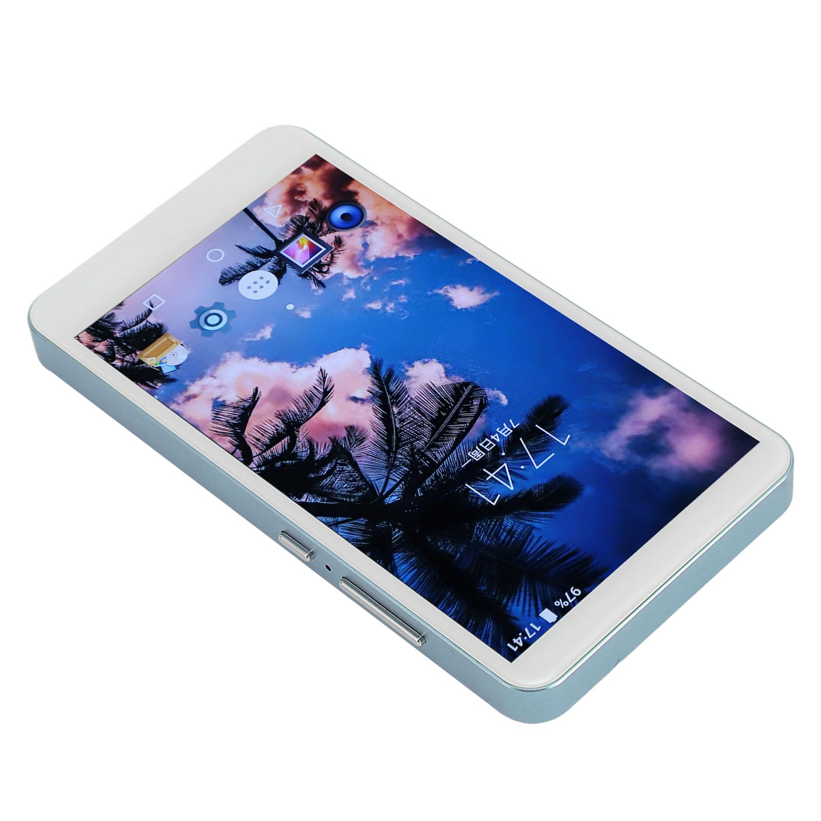 MP4 Player with Bluetooth 5.0, 5 Inch for Android, Portable Streaming MP4 Music Player, HiFi Sound MP3 Player with Speaker and Camera, (16+128GB