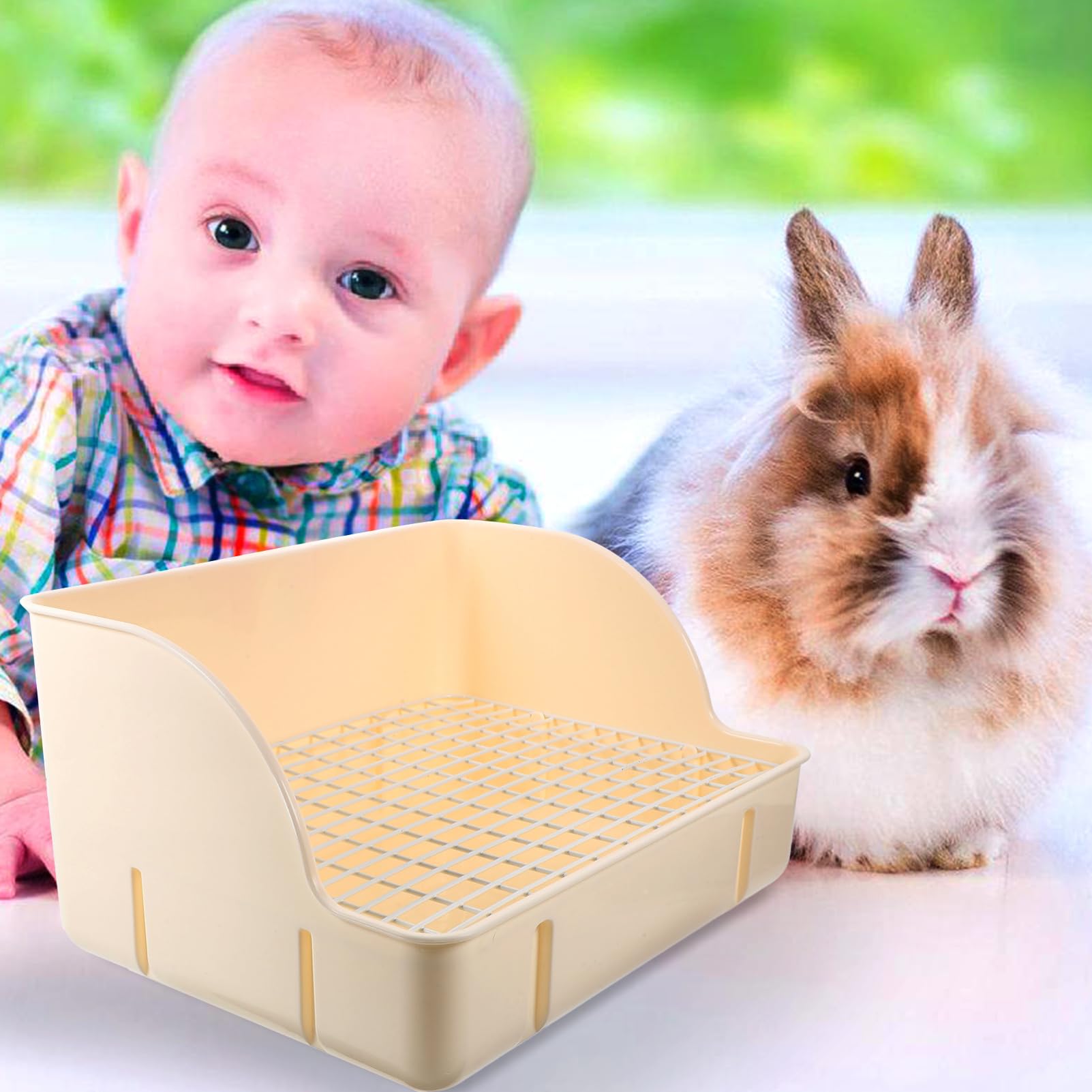YARNOW Toilette per Coniglietti Lettiera Autunnale per Addestramento Criceti