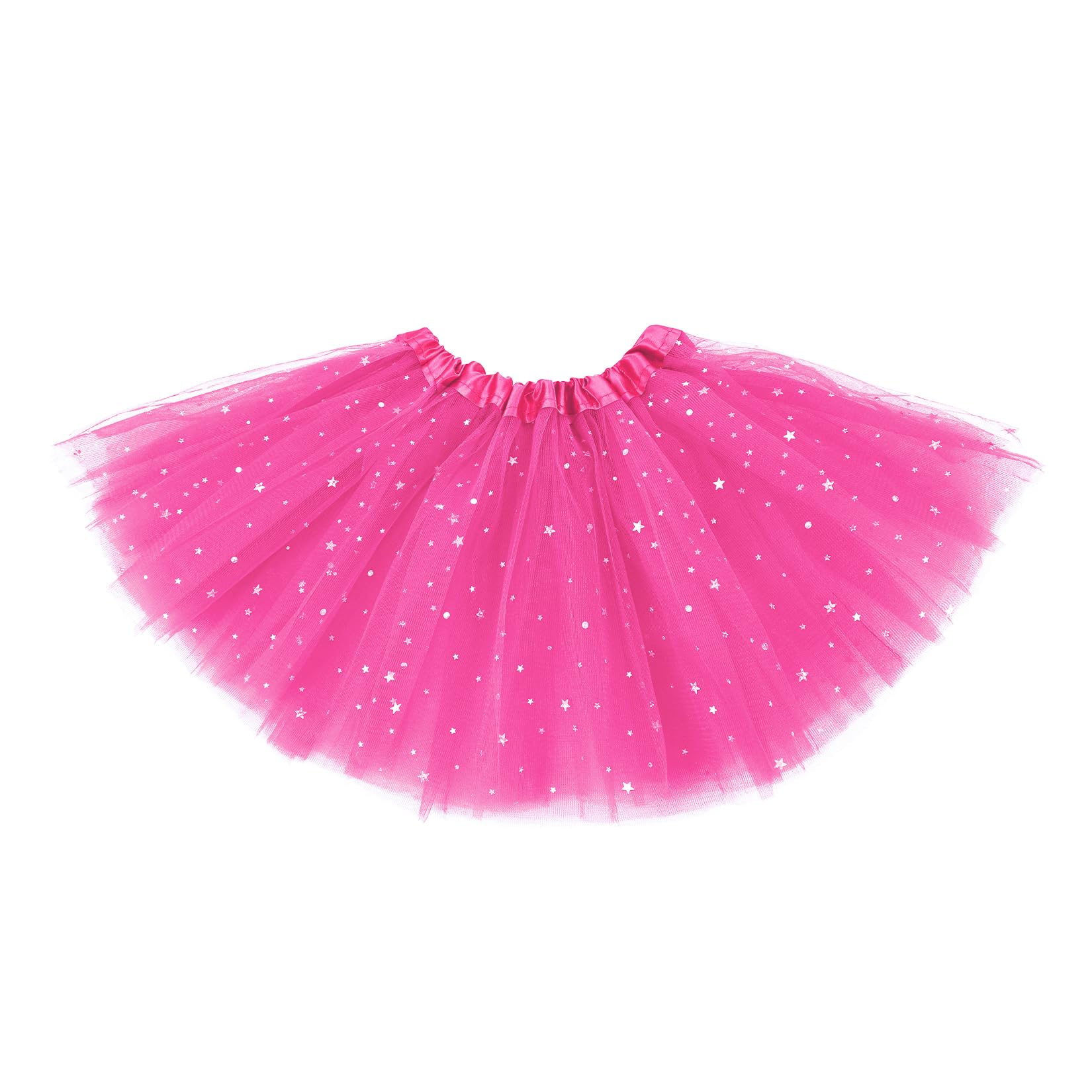 Century Star Sparkle Tutu for Girls Toddler Kids Dress up Birthday 2-8Y