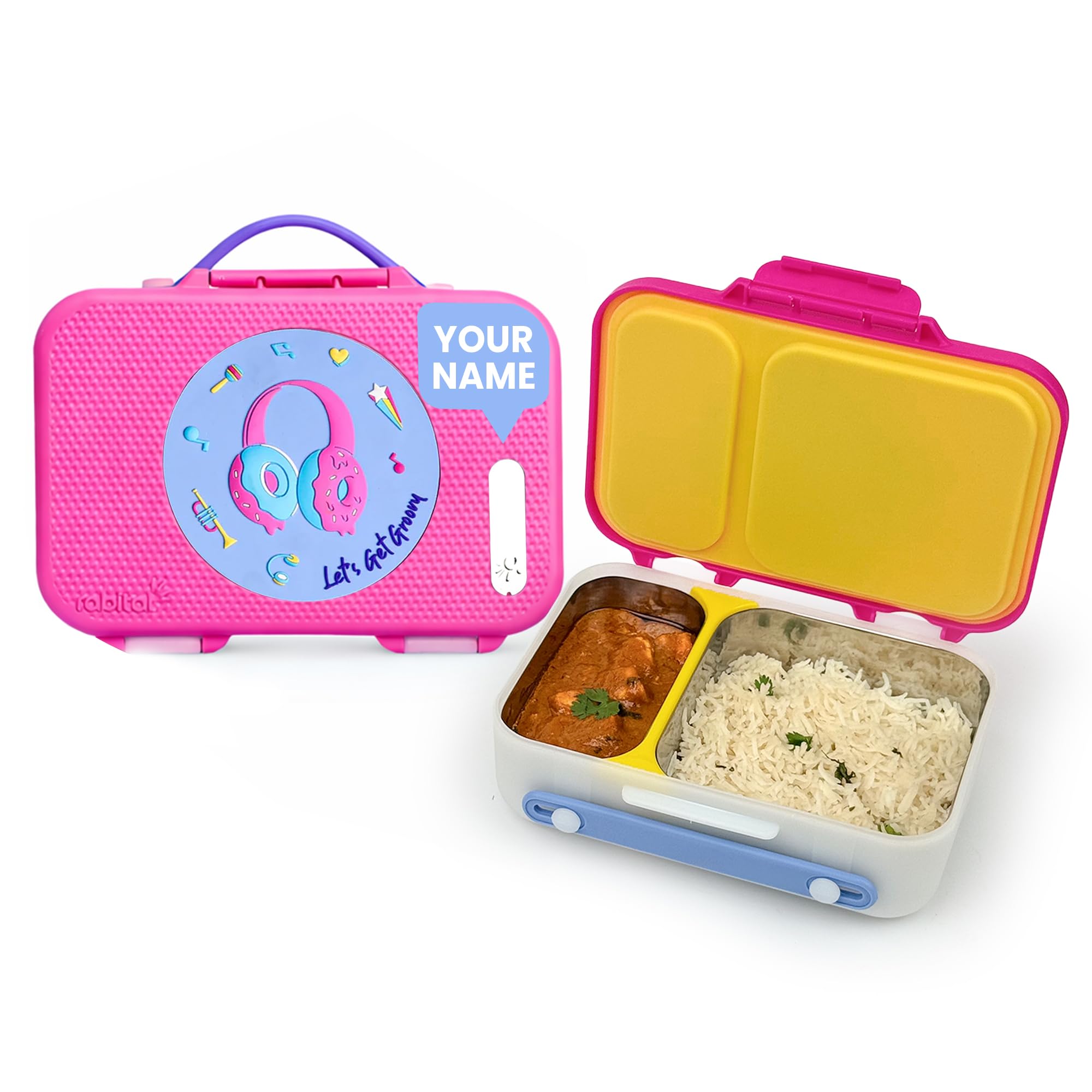 rabitat Munchbee Pro Lunch Box - Stainless Steel -21