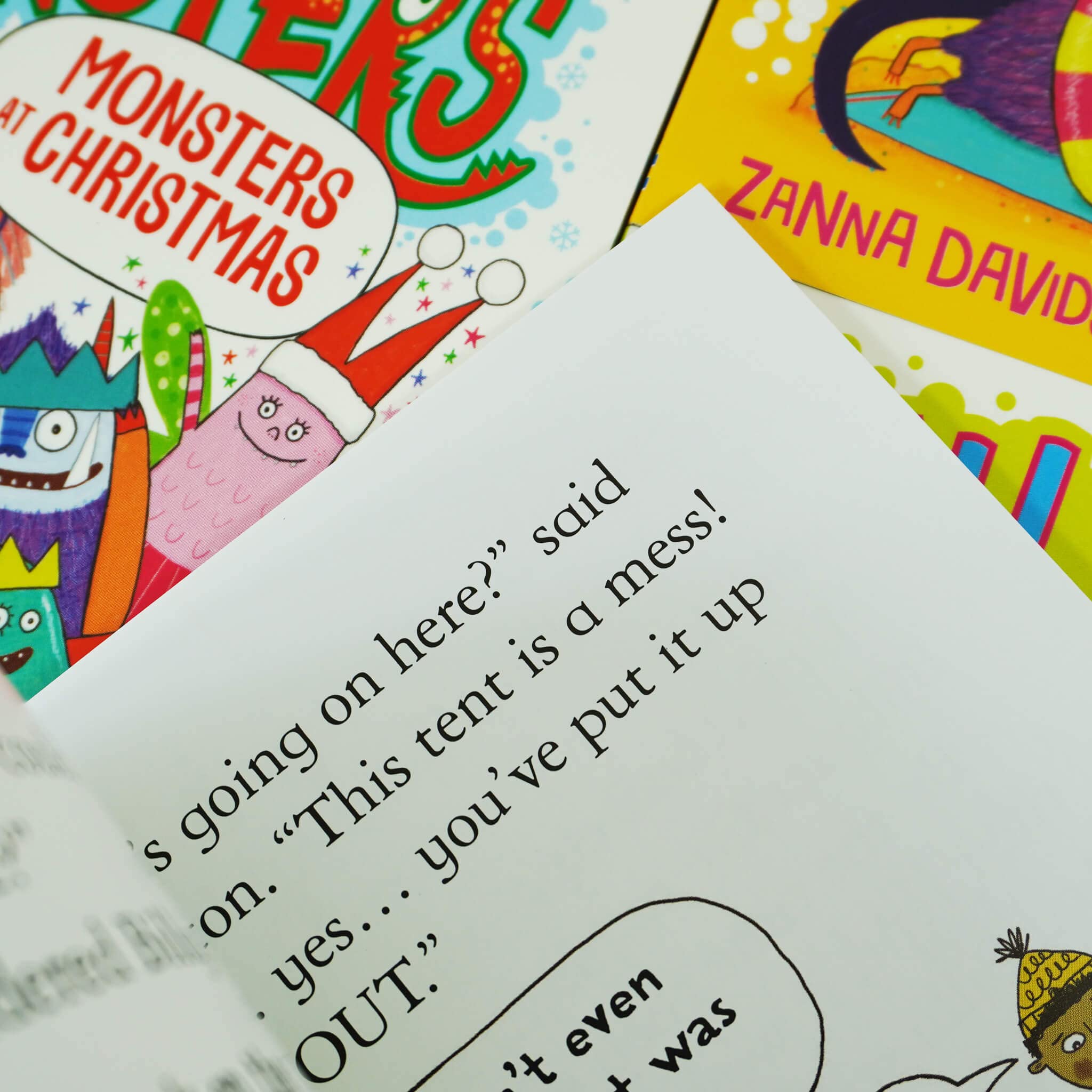 Billy and the Mini Monsters Series 2 (7-12) Collection 6 Books (Monsters at Halloween,Monsters on a School Trip, Monsters Go Camping,Monsters at the Seaside, Monsters Go Green & Monsters at Christmas) - Image 3