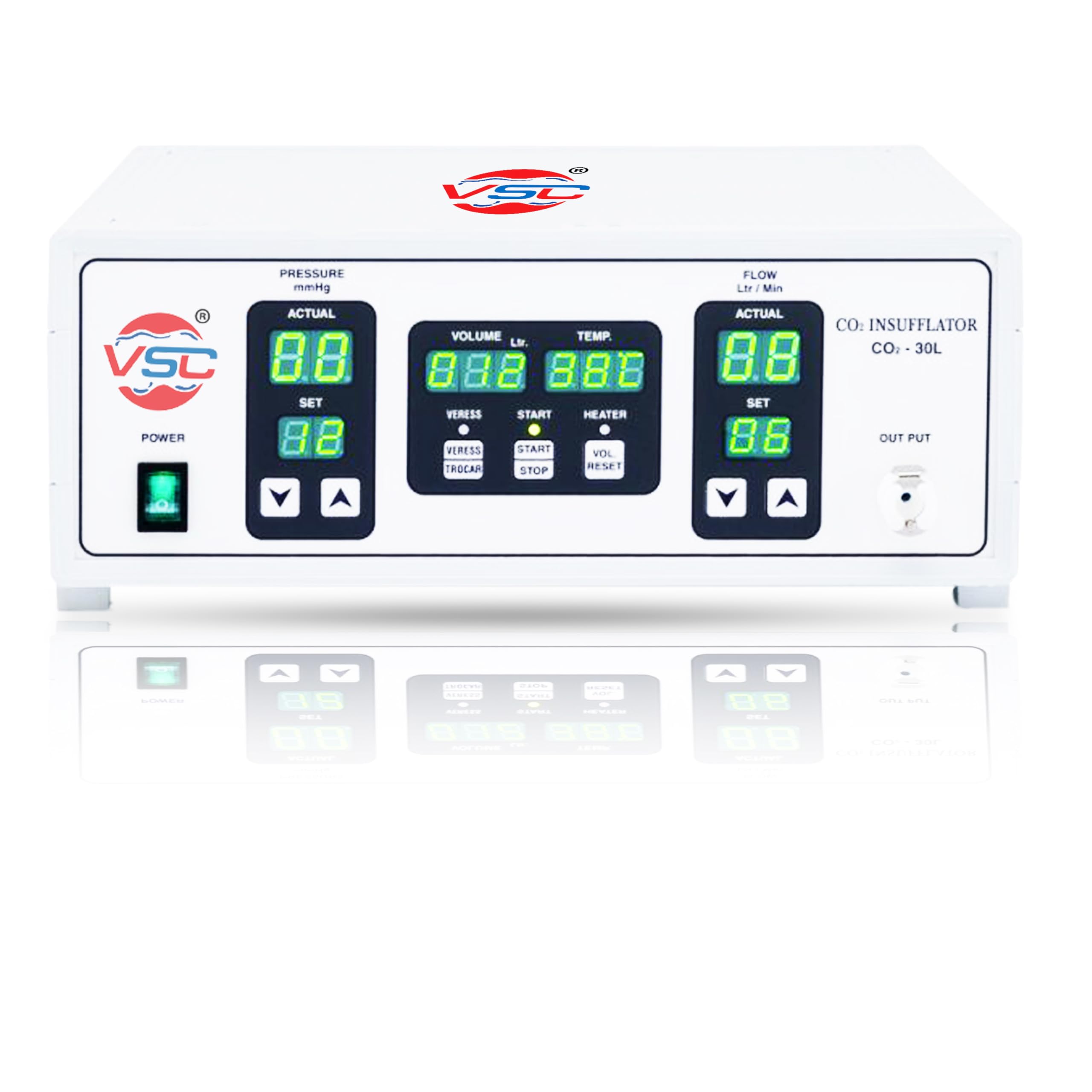VSC Laparoscopic CO2 Insufflator System Machine Without Air Mode 30 Liters | Digital Cautery Machine | Minimally Invasive Surgeries | Laparoscopy Endoscopy Surgery Surgical Instruments Qty.1 Set (B0D4HZ56V6) Amazon Price History, Amazon Price Tracker