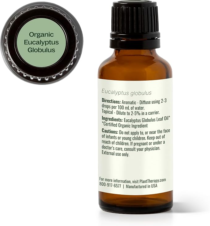 Aceite Esencial de Eucalipto Orgánico Plant Therapy 30 mL miniatura 8