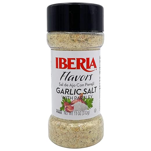 Iberia Garlic Salt With Parsley, 11 Ounce