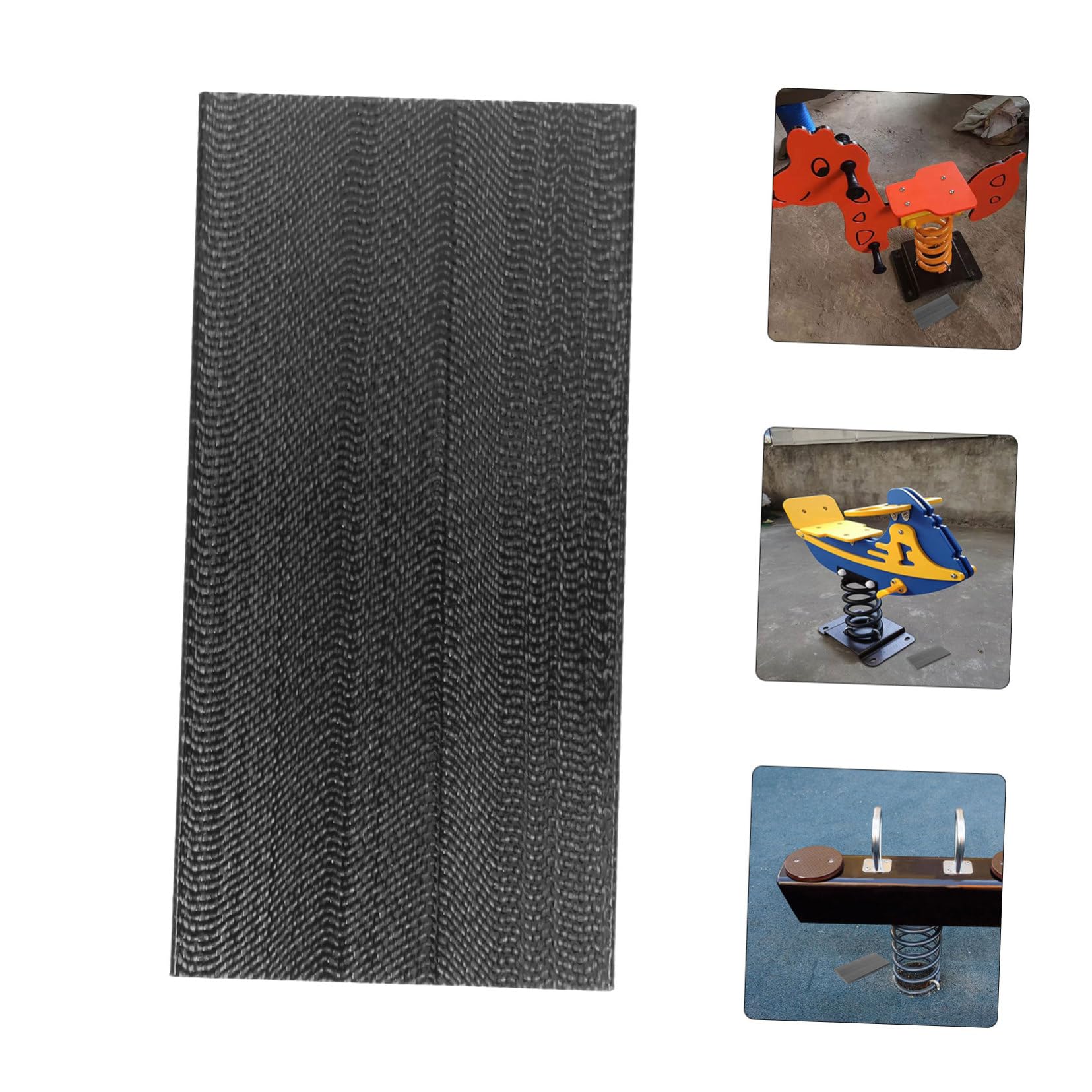 DECHOUS Federplatten Fiberglas Stahl 2 Stück Ersatzteile für Drehbare Schaukelstühle Terrassenmöbel Outdoor Gartenstuhl Zubehör
