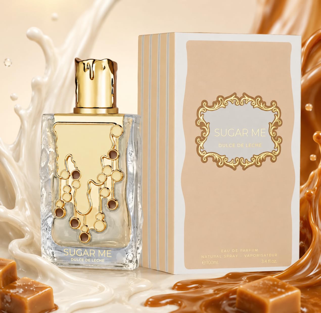 Dulce de Leche profumo arabo 100 ml eau de parfum + campioncino da borsetta 5 ml in omaggio