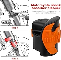 Vista 5 de BESULEN Herramienta limpiadora de sellos de horquilla de motocicleta, herramientas de reparación de amortiguadores de limpieza para moto de cross