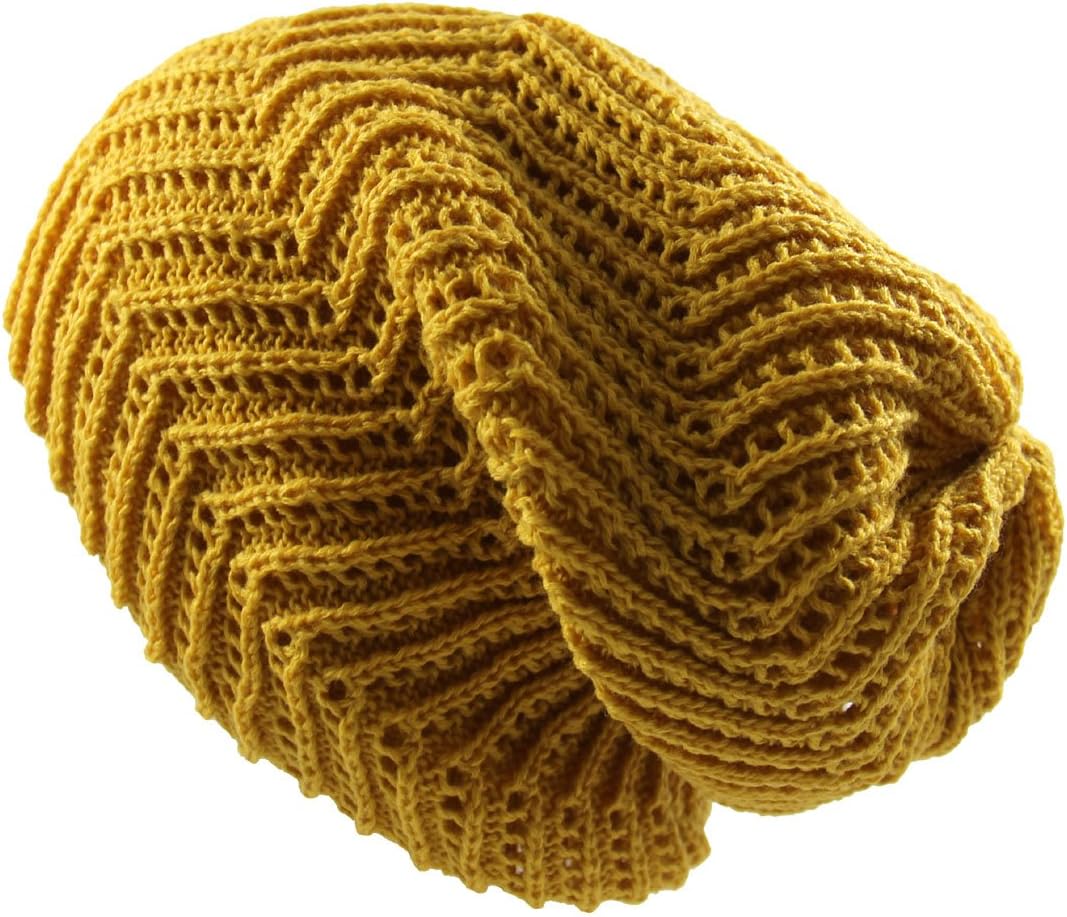 RW Men's Slouchy Beanie One Size Mustard
