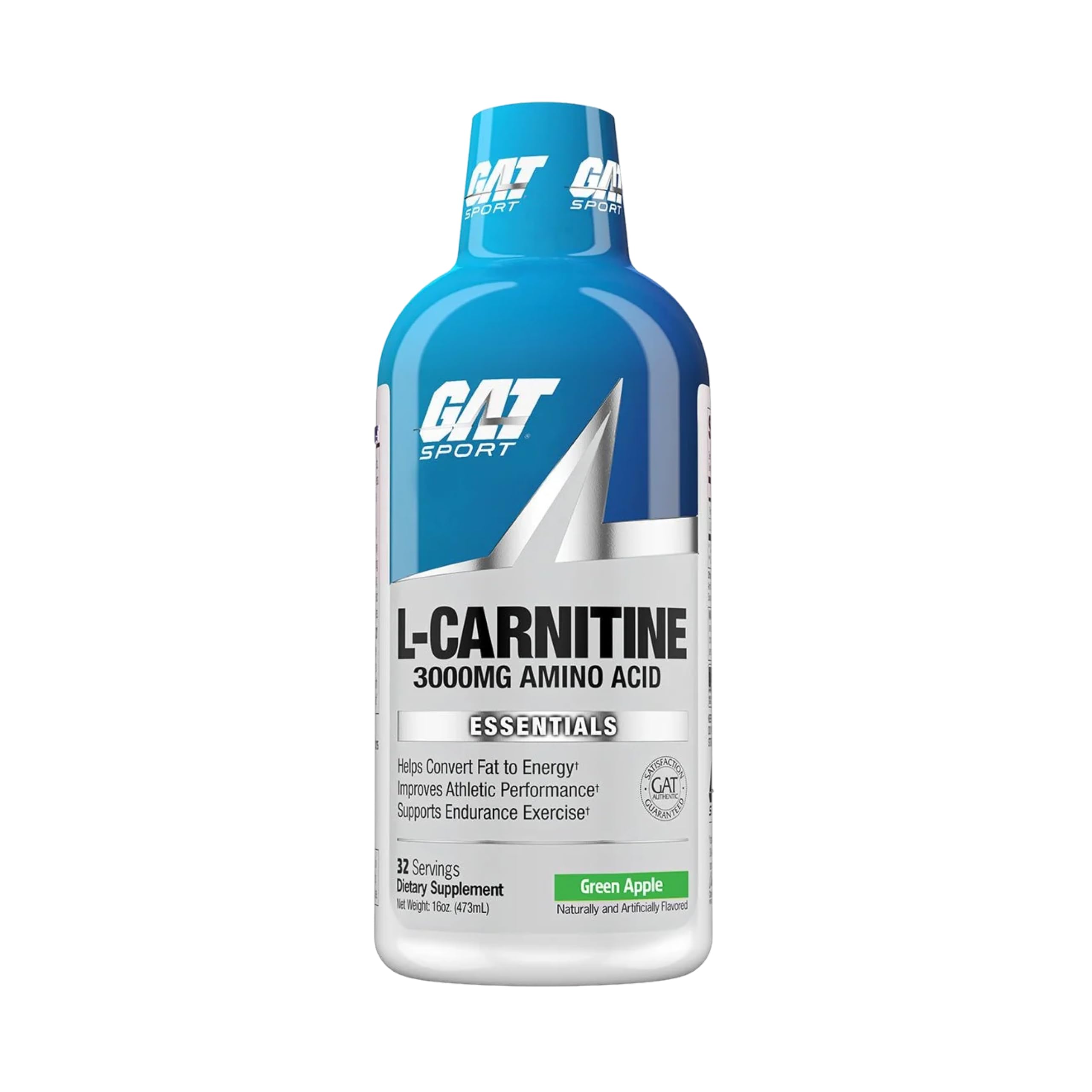 GAT SPORT L-CARNITINE 3000 mg, Mixed Berry, 16 oz (32 Servings) — Amazon image 10