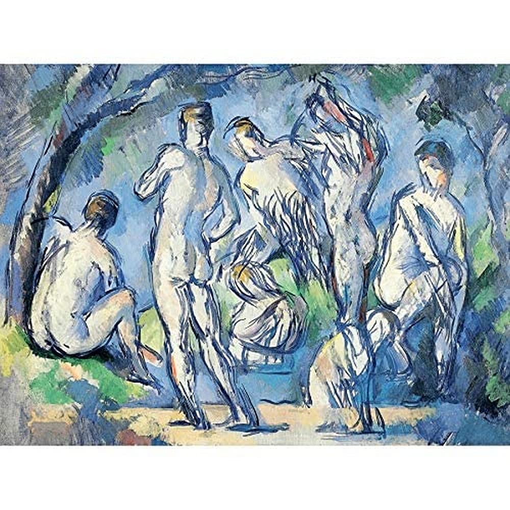 Paul Cezanne Seven Bathers Unframed Wall Art Print Poster Home Decor Premium