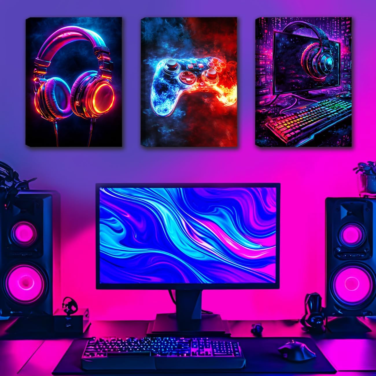 20 Modern Gaming Room Ideas for the Best Setup 55 71as5VVnpYL. AC SL1300