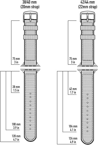 Archer Watch Straps - Seat Belt Nylon Straps for Apple Watch