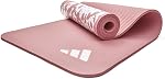 adidas Tie-Dye Yoga Mat with Carry Strap - 10mm Thick Exercise Mat, Non-Slip for Yoga, Pilates, Stretching, Fitness & Gymnastics, Yoga Accessories for Women, Home Gym & Workout Mat, Home Gym Equipment
