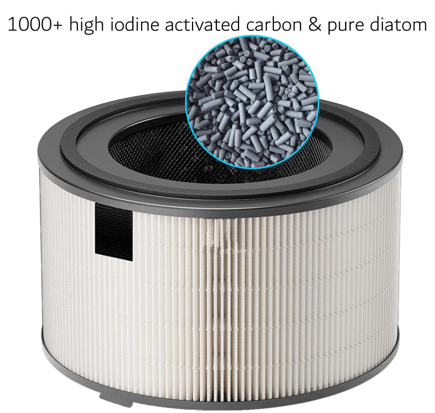 Zapasowy filtr HEPA FY4200/30, filtr zastępczy, kompatybilny z oczyszczaczem powietrza Philips serii 4200 AC4220 i AC4221 NanoProtect 3 w 1 True HEPA (H13), filtr z węglem aktywnym FY4200/30, 2