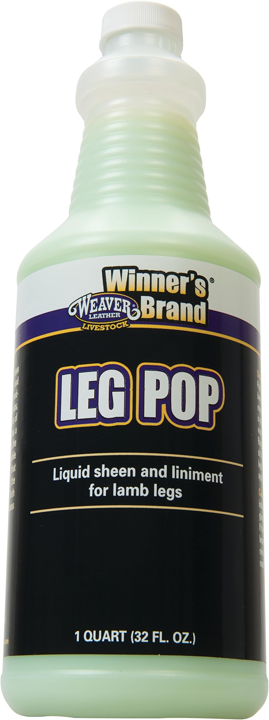 Weaver Leather Livestock Leg Pop, Green, 32 oz.