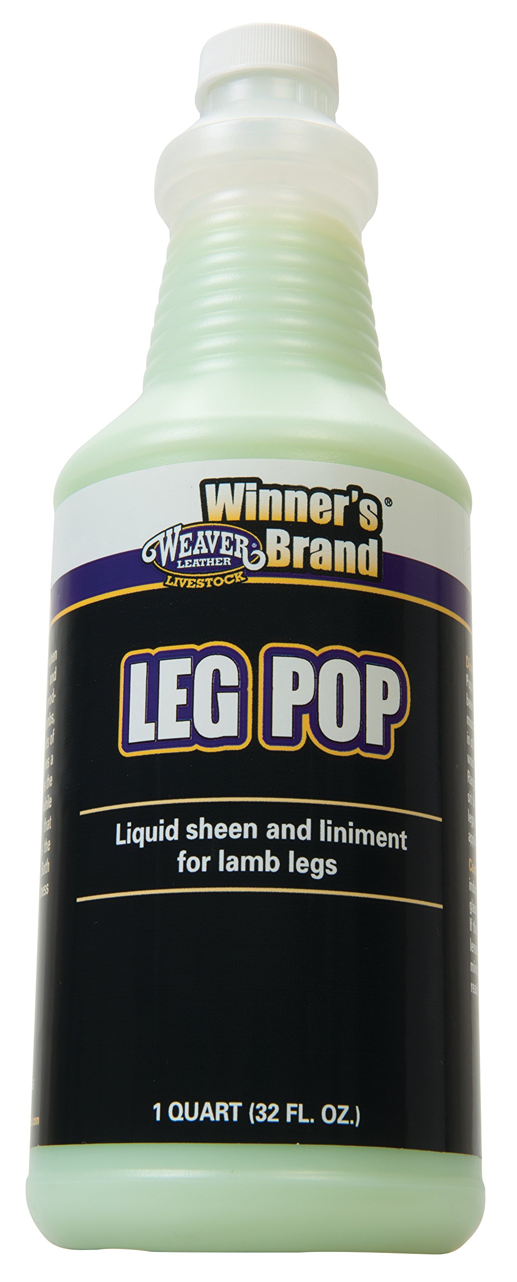 Weaver Leather Livestock Leg Pop, Green, 32 oz.