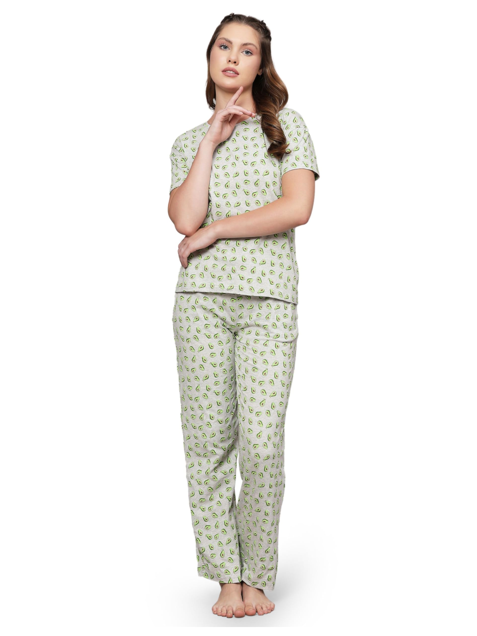Women's Cotton Pyjama Set | Comfort and Relexed Nightsuit for Ladies-image-13