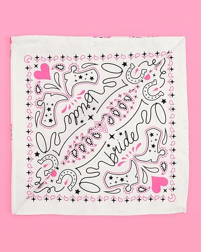 Miniatura 3 de xo, Fetti Bandana rosa para despedida de soltera, decoración de despedida de soltera, regalo de dama de honor, regalo de despedida de soltera, novia